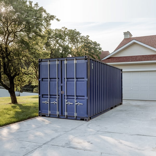 residential storage containers can be converted into temporary living spaces for various purposes